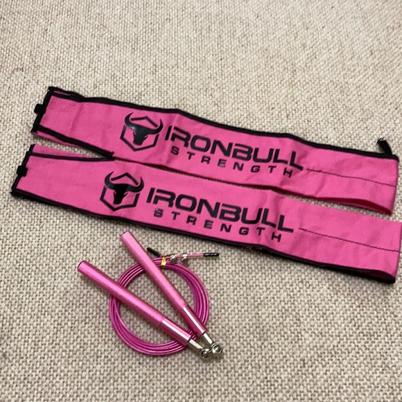 ironbull Accessories Crossfit Set Wrist Strap And Speed Rope Poshmark